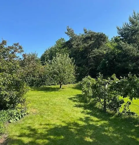 度假居 Near Ajstrup With A Cozy Garden Malling